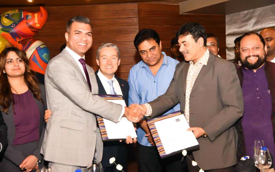 Telangana Govt. Signed Mou With Vancouver Film School (vfs)