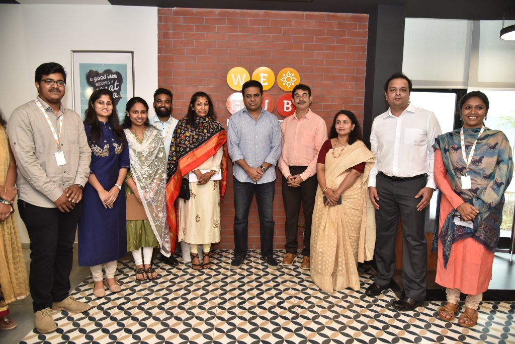 Minister Ktr Formally Launched Wing Program
