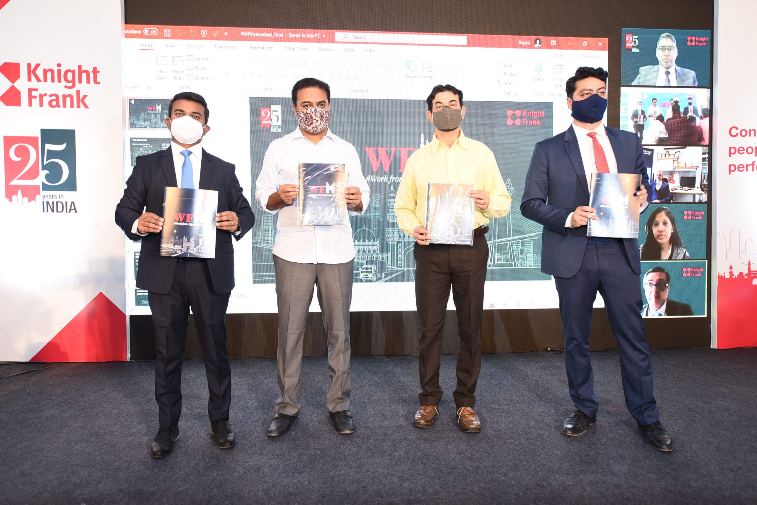 Minister Ktr Releases Knight Frank Report 05 11 2020