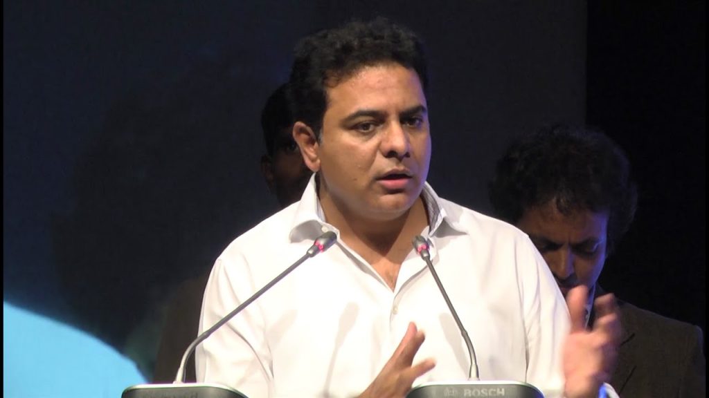 Minister KTR Speech at IT Sectoral Policies Launch