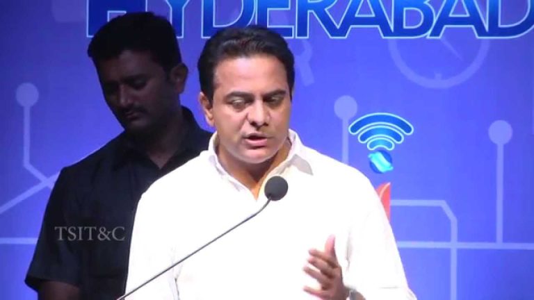 KT Rama Rao launched Pilot of Hyderabad WiFi.