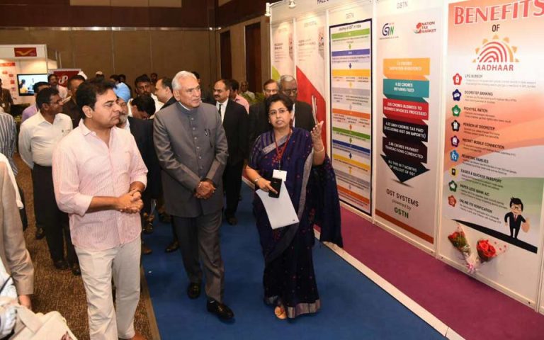 21st National Conference on e-Governance in Hyderabad.