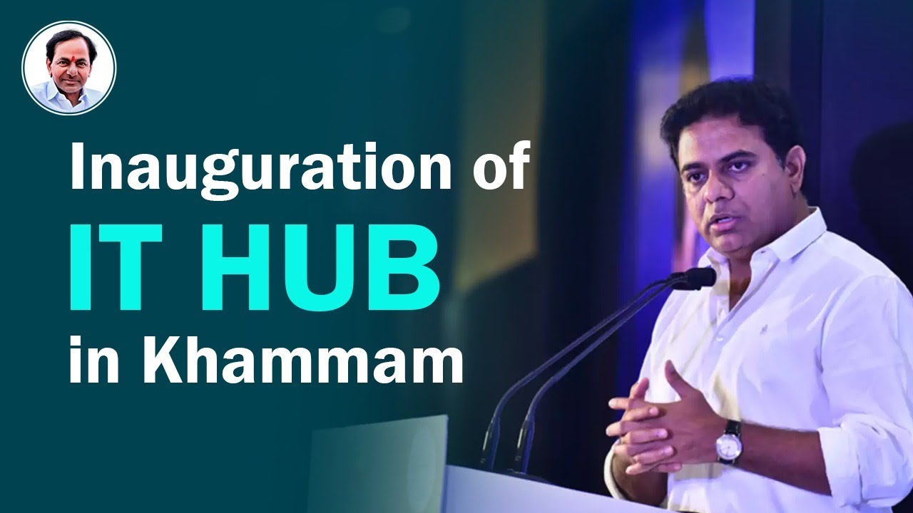Inauguration of IT HUB in Khammam