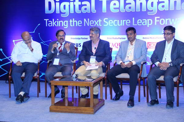 The conference had a panel discussion