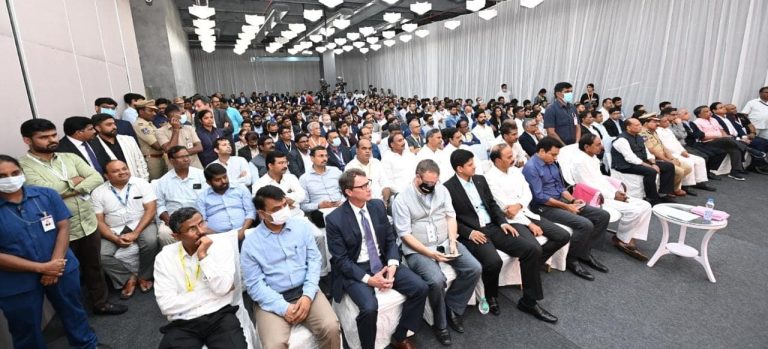 CM Sri K. Chandrashekar Rao inaugurated T-Hub Phase 2 facility in Hyderabad and addressed the distinguished gathering.