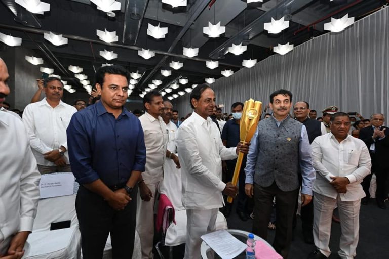 CM Sri K. Chandrashekar Rao inaugurated T-Hub Phase 2 facility in Hyderabad and addressed the distinguished gathering.