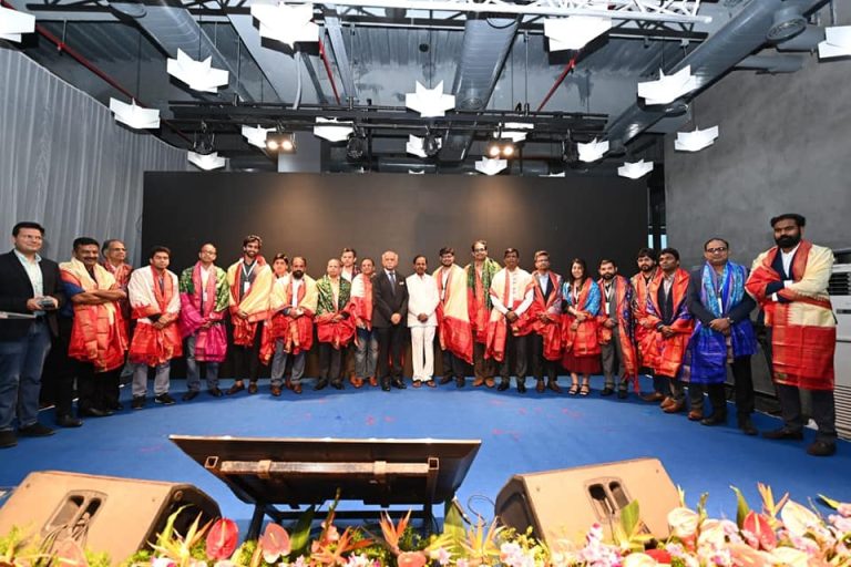 CM Sri K. Chandrashekar Rao inaugurated T-Hub Phase 2 facility in Hyderabad and addressed the distinguished gathering.