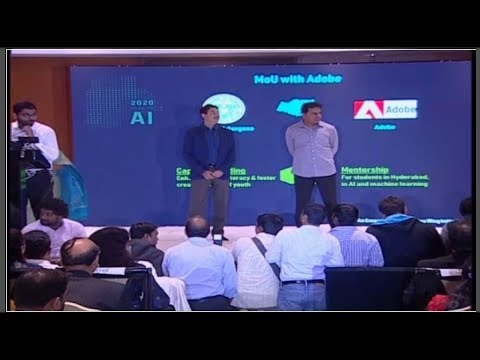 Telangana’s Year of AI program in Hyderabad | KTR