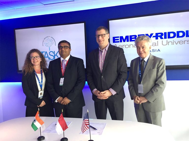 TASK ties-up with ERAU, Asia for aerospace training
