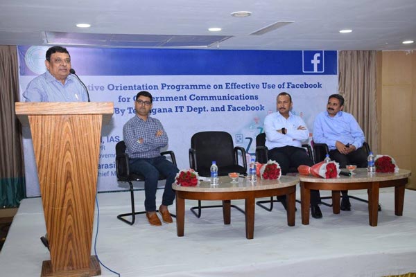 facebook orientation programme for Govt officials and PROs