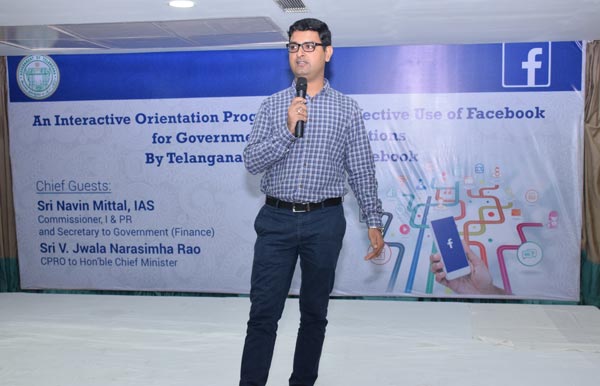 facebook orientation programme for Govt officials and PROs