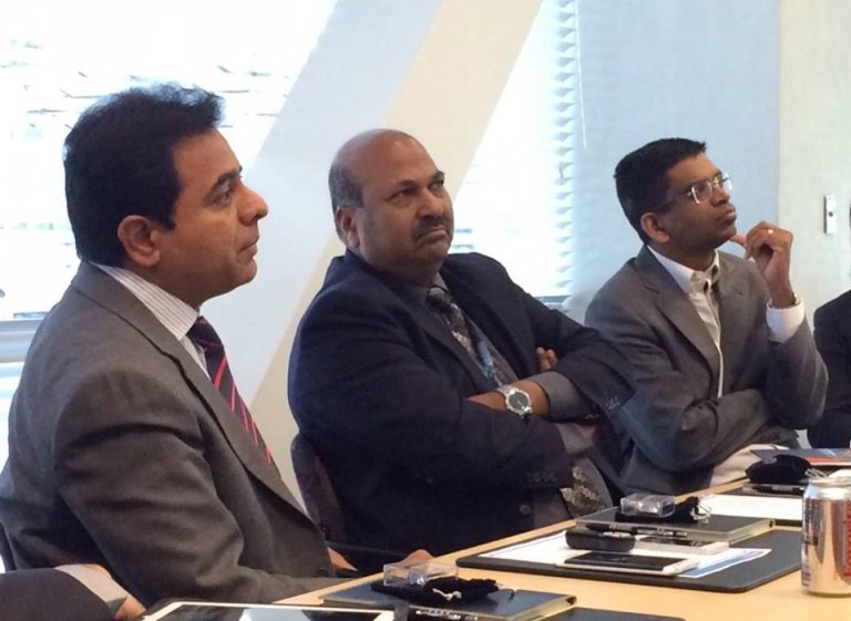 IT Minister KT Rama Rao met Deborah C. Shoquist, Executive Vice-President, & Dwight Diercks, Senior Vice-President, Nvidia Corporation