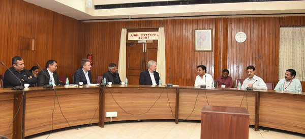 John Donahoe, CEO, ServiceNow called on Minister KT Rama Rao