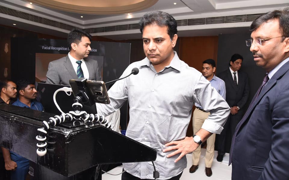 Minister KT Rama Rao at 2020: Declaring Telangana's Year of AI Program.