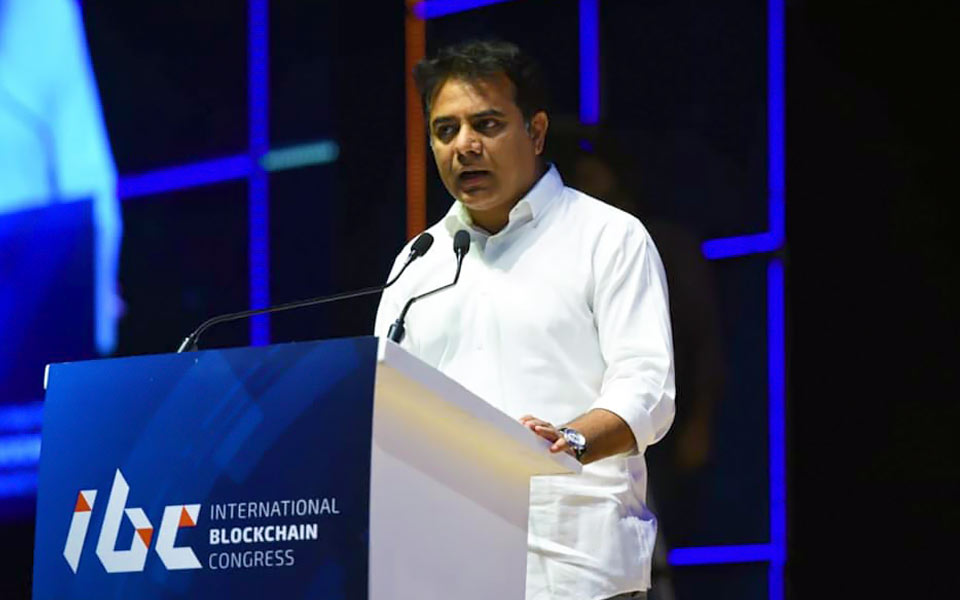 MoU signing ceremony at International Blockchain Congress