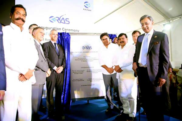 Minister Kt Rama Rao Inagurated Kalyani Rafael Advanced Systems 04 08 2017
