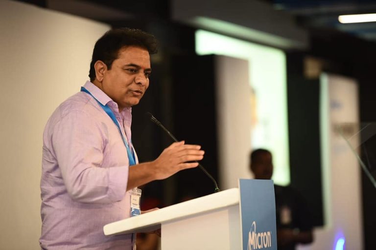 IT and Industries Minister Sri KTR inaugurated the Micron Technology Development Centre in Hyderabad.
