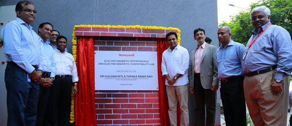 Minister KT Rama Rao inaugurated EMI-EMC lab at Honeywell Technology Solutions Hyderabad, Telangana