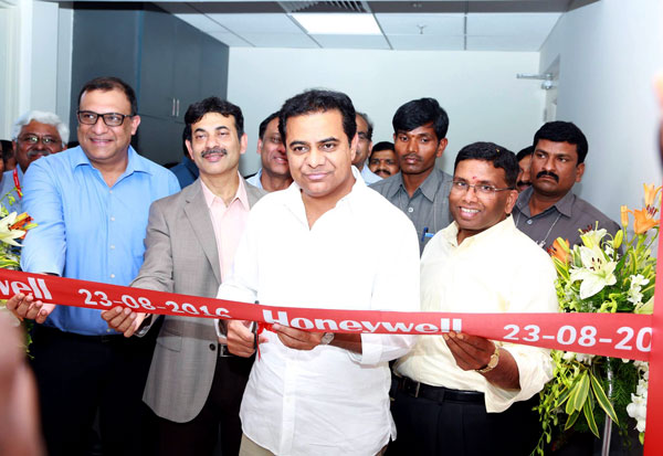 Minister Kt Rama Rao Inaugurates Emi Emc Lab At Honeywell Technology Solutions Hyd
