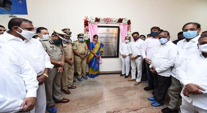 Minister Kt Rama Rao Inaugurates The Integrated Operations And Data Centre At The Cyberabad Police Commissionerate In Hyderabad