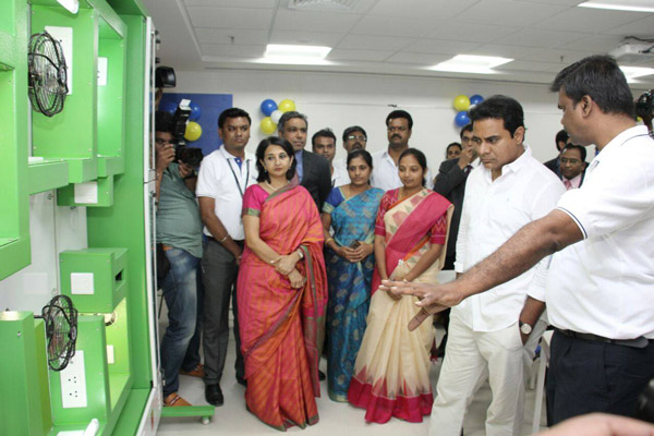 Minister KT Rama Rao launched TATA Strive Skill Development Center in Hyderabad