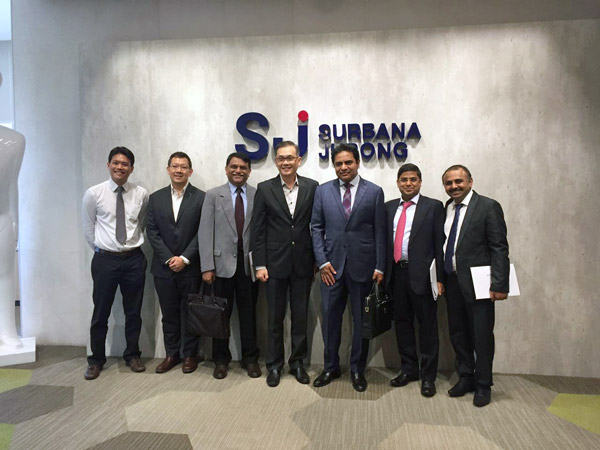 Minister meeting with SurbanaJurong