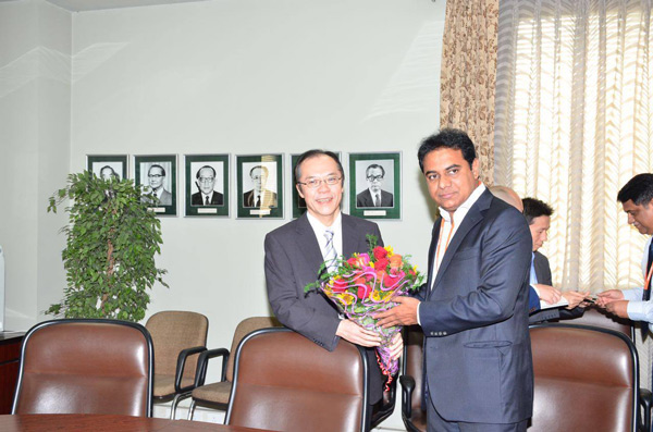 Minister KT Rama Rao's New Delhi Tour