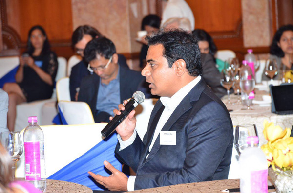 Minister KT Rama Rao participating in Digital in South Asia event organized by World Economic Forum at New Delhi