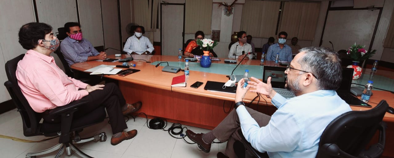 Minister KT Rama Rao reviewed various initiatives of Telangana State Innovation Cell and T-Hub