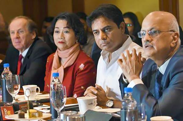 Minister Kt. Rama Rao Addressing The Media On Upcoming World Congress On Information Technology