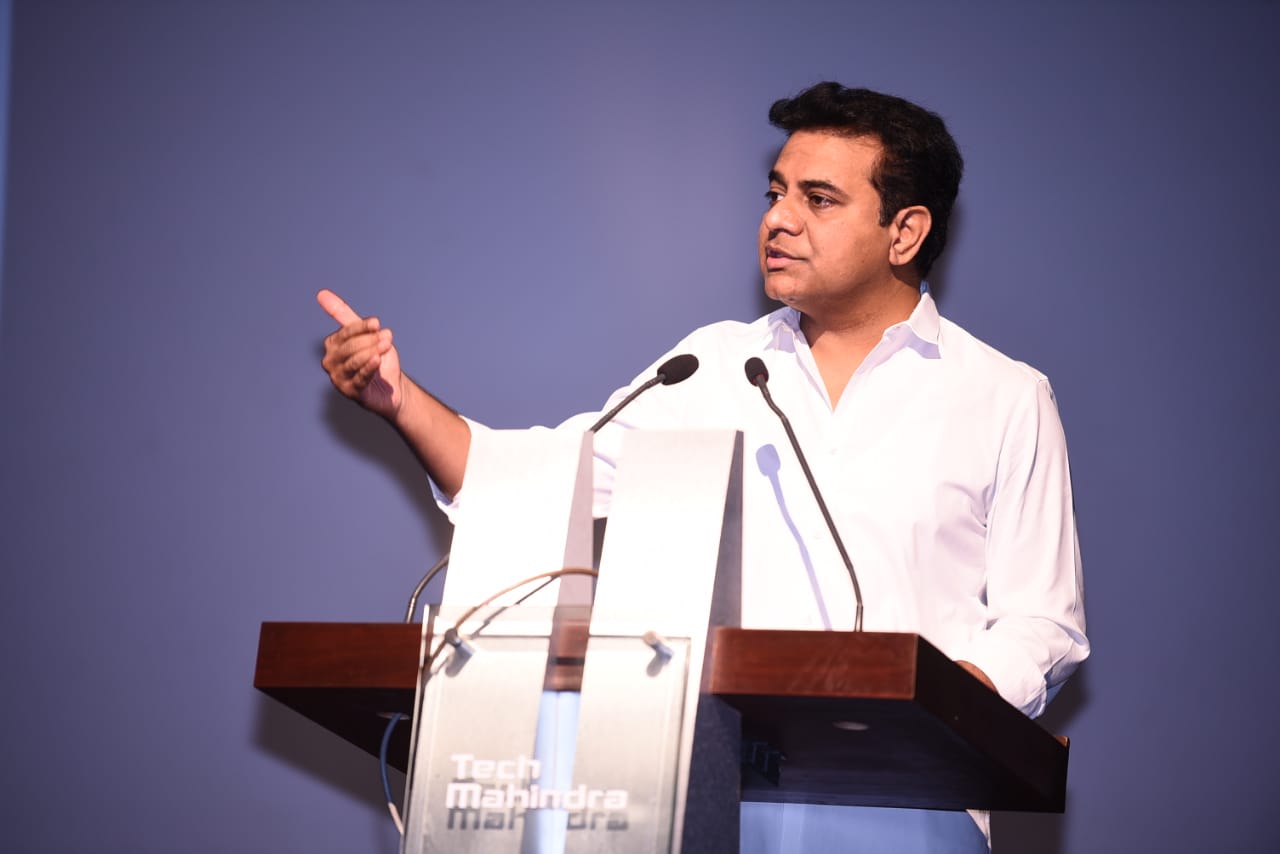 Minister Ktr Addressing After Releasing It E And C Departments Annual Report 2021 22.jpeg