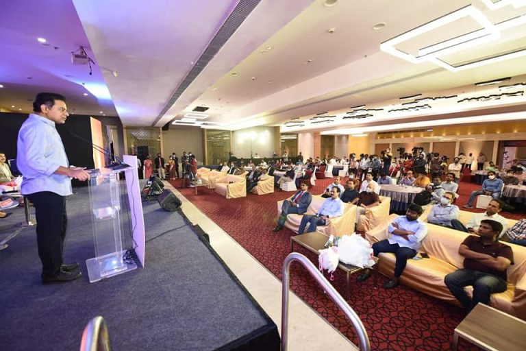 IT and Industries Minister Sri KTR formally inaugurated Ivanti, a Cybersecurity company in Hyderabad. 21.10.2021