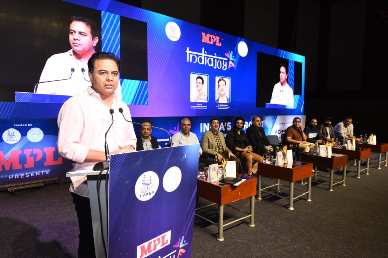 IT and Industries Minister KTR inaugurated the IndiaJoy - Asia’s Biggest Digital Entertainment Festival happening in Hyderabad, Telangana.
