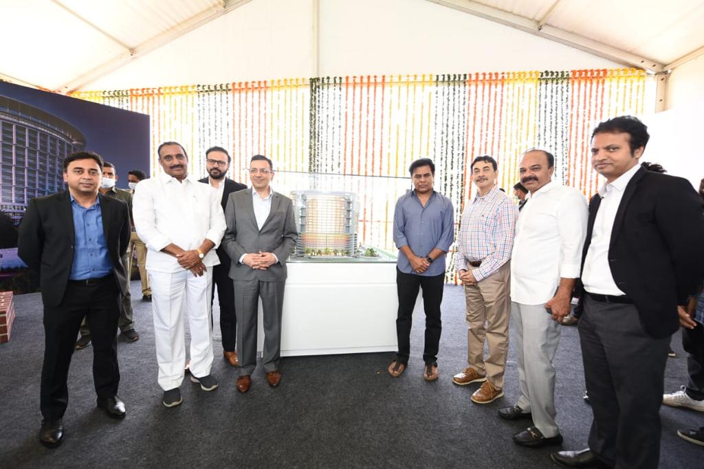 Minister KTR laid foundation stone for Google campus in Hyderabad