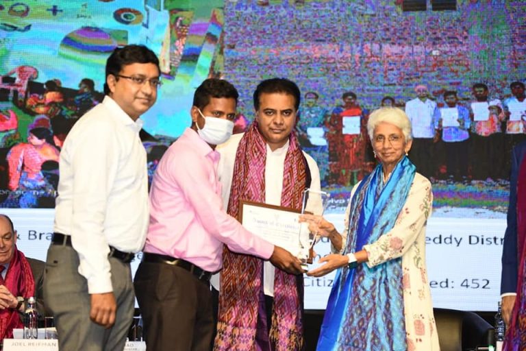 IT Minister Sri KTR inaugurated the 2nd ICT Policy 2021-26 in the presence of NASSCOM Chairperson Rekha M Menon, Principal Secretary Jayesh Ranjan, U.S. Consulate General Hyderabad Joel Reifman & HoDs of ITE&C Dept in Hyd.