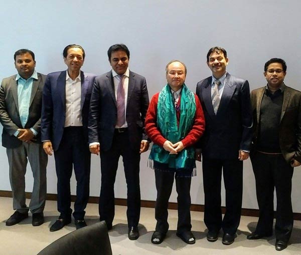 SoftBank to collaborate with Telangana State
