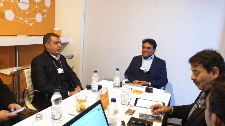 Minister KTR met Carlsberg Group and Carlsberg Foundation Chairman, Prof. Flemming Besenbacher