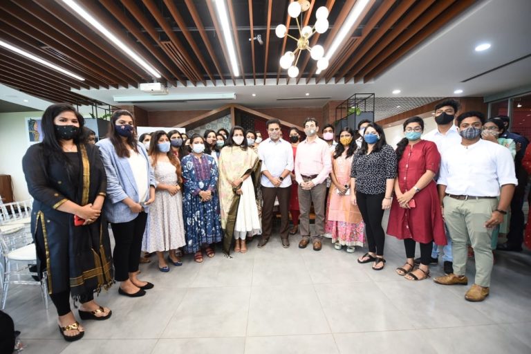 Minister Sri KTR participated in the Graduation Ceremony at We Hub. He also interacted with the Start-up incubatees at the We Hub Startup Showcase held in Hyderabad.