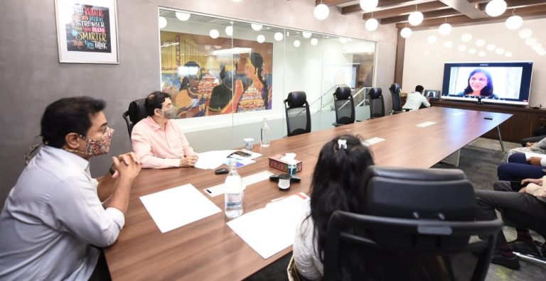 Minister Sri KTR participated in the Graduation Ceremony at We Hub. He also interacted with the Start-up incubatees at the We Hub Startup Showcase held in Hyderabad.
