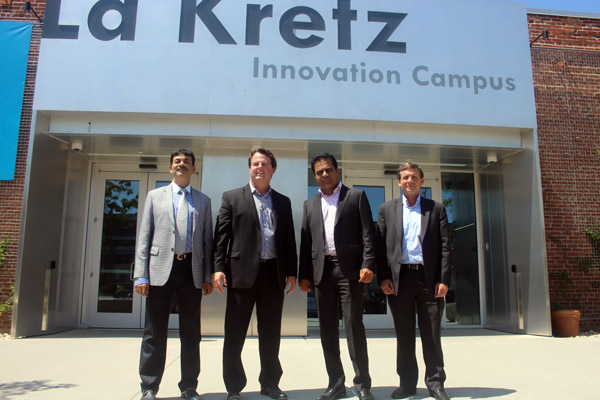 Minister KTR visits La Kretz Innovation Campus