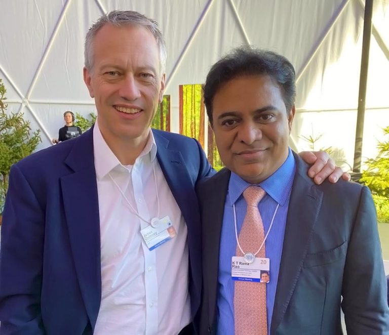 Day 3: Minister KTR promotes Telangana as an investment destination at WEF