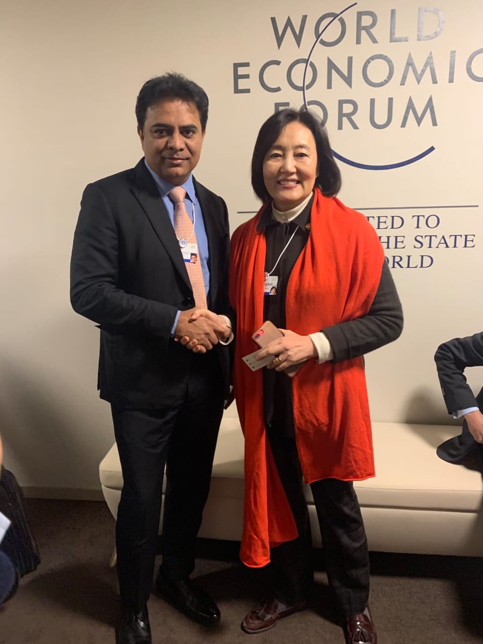 Minister KTR met Minister of SMEs and Startups of Republic of Korea Park Young-Sun