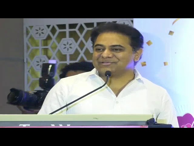 Minister KTR speech at the 1st anniversary celebrations of Thundersoft in Hyderabad