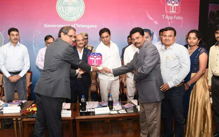 Minister launched T App Folio