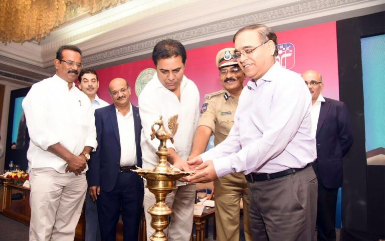 Minister Sri KT Rama Rao launched T App Folio