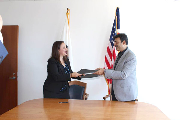 Telangana Delegation signs MoU with California Governor’s Office