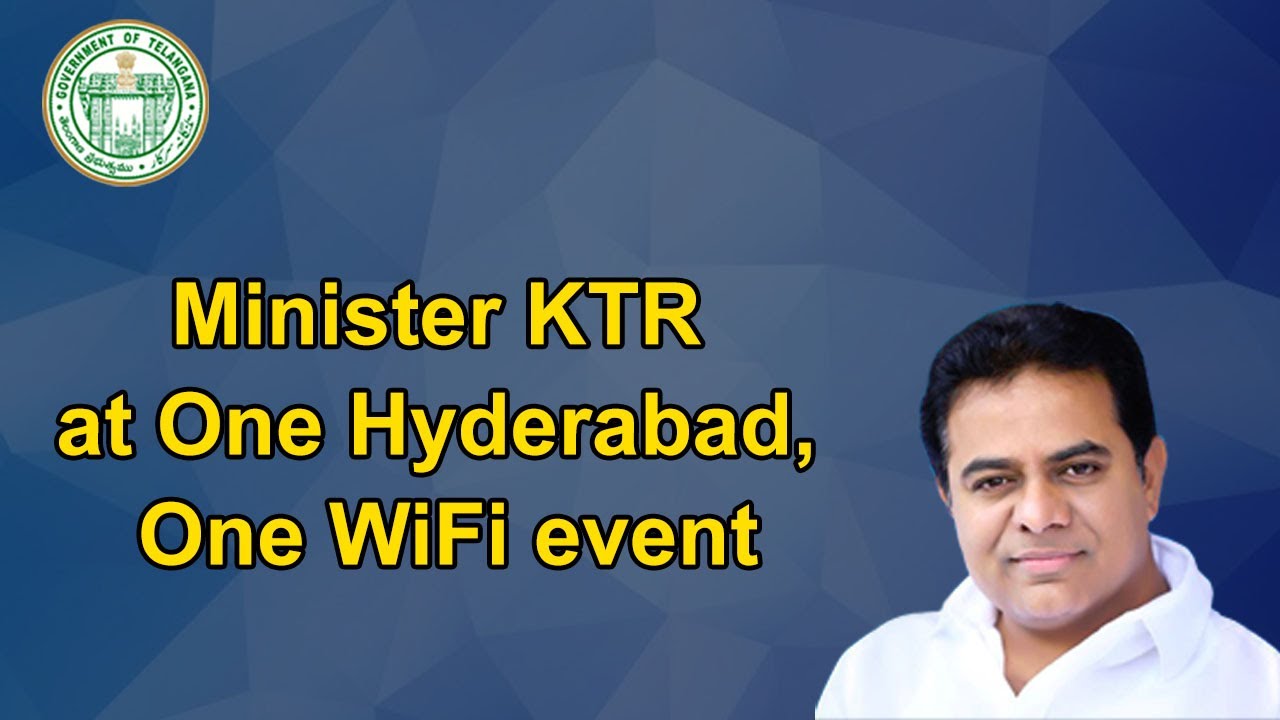Minister KTR at HyFi