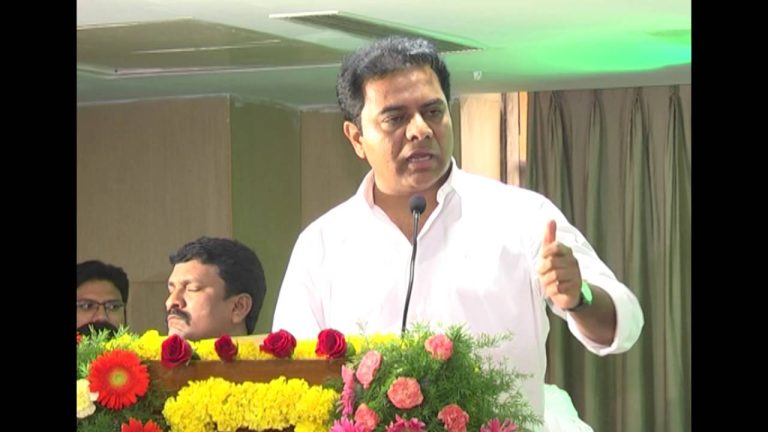 Minister KTR's speech at the commemorative event of ESD completing 7 Cr Transactions
