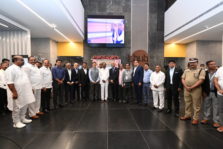 CM KCR inaugurated T-Hub Phase 2 facility