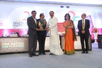 Minister KTR wins Skoch Challenger Award in Start-up India category